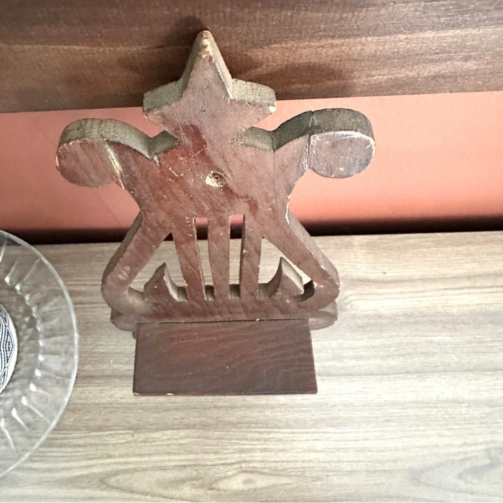 Vintage antique wood